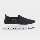 Patrizia Angelita Black Slip-On Shoe