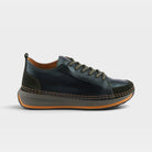 Spring Step Angolan Dark Green Metallic Sneaker