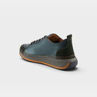 Spring Step Angolan Dark Green Metallic Sneaker