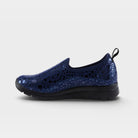 Flexus Anisia-Croco Navy Shoe