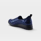 Flexus Anisia-Croco Navy Shoe
