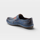 L'Artiste Annawan shoes in Blue Multi, alternate angle view