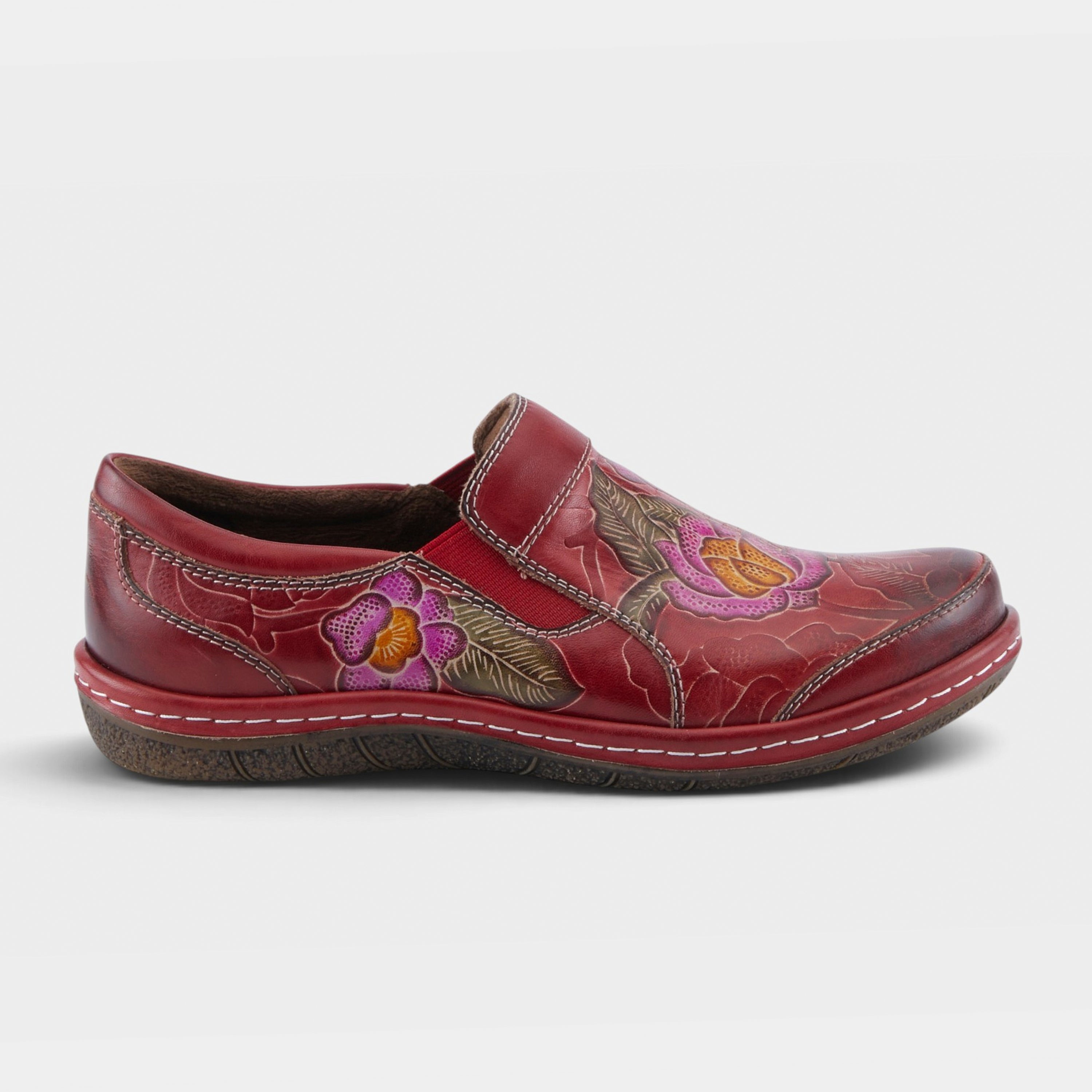 L'Artiste Annawan shoes in Red Multi, hero view