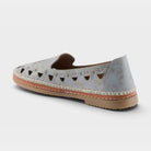 Spring Step Anoura Slate Croco Loafer