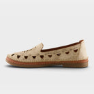 Spring Step Anoura Stone Croco Loafer
