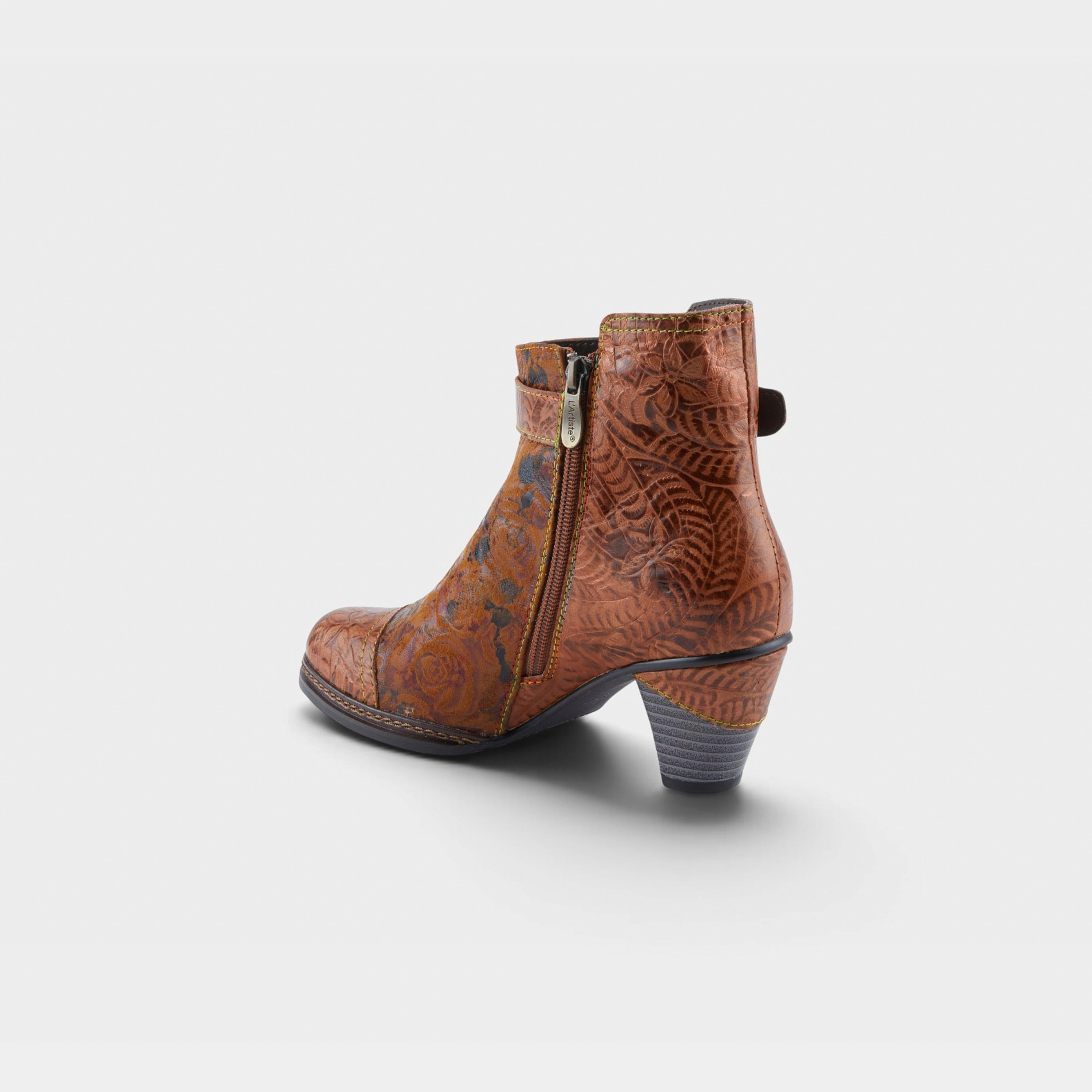 L'Artiste Antilles boots in Camel, alternate angle view