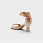 L'Artiste Aquavelva sandals in Peach Multi, alternate angle view