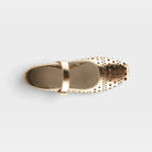 Spring Step Arbella Gold Shoe
