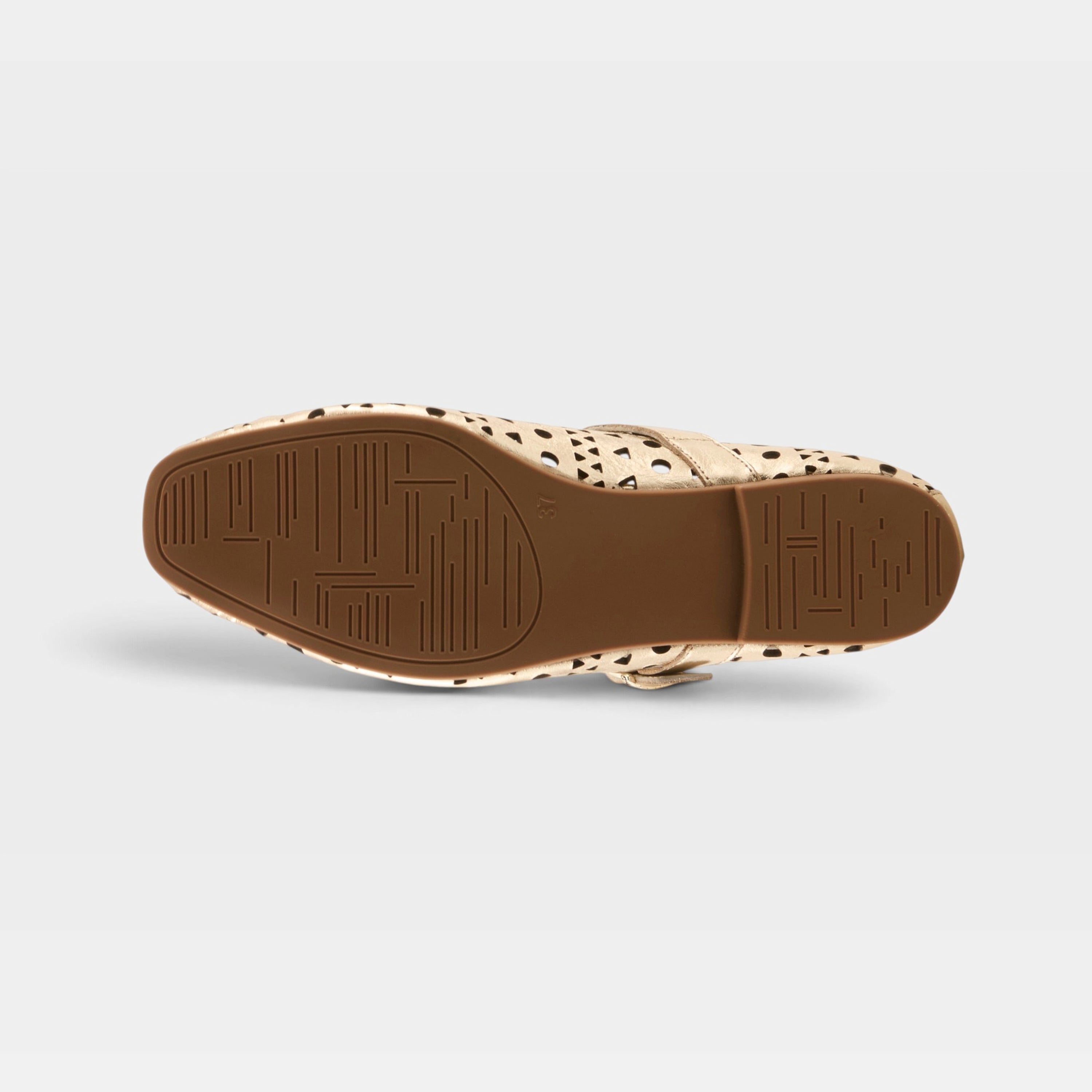 Spring Step Arbella Gold Shoe