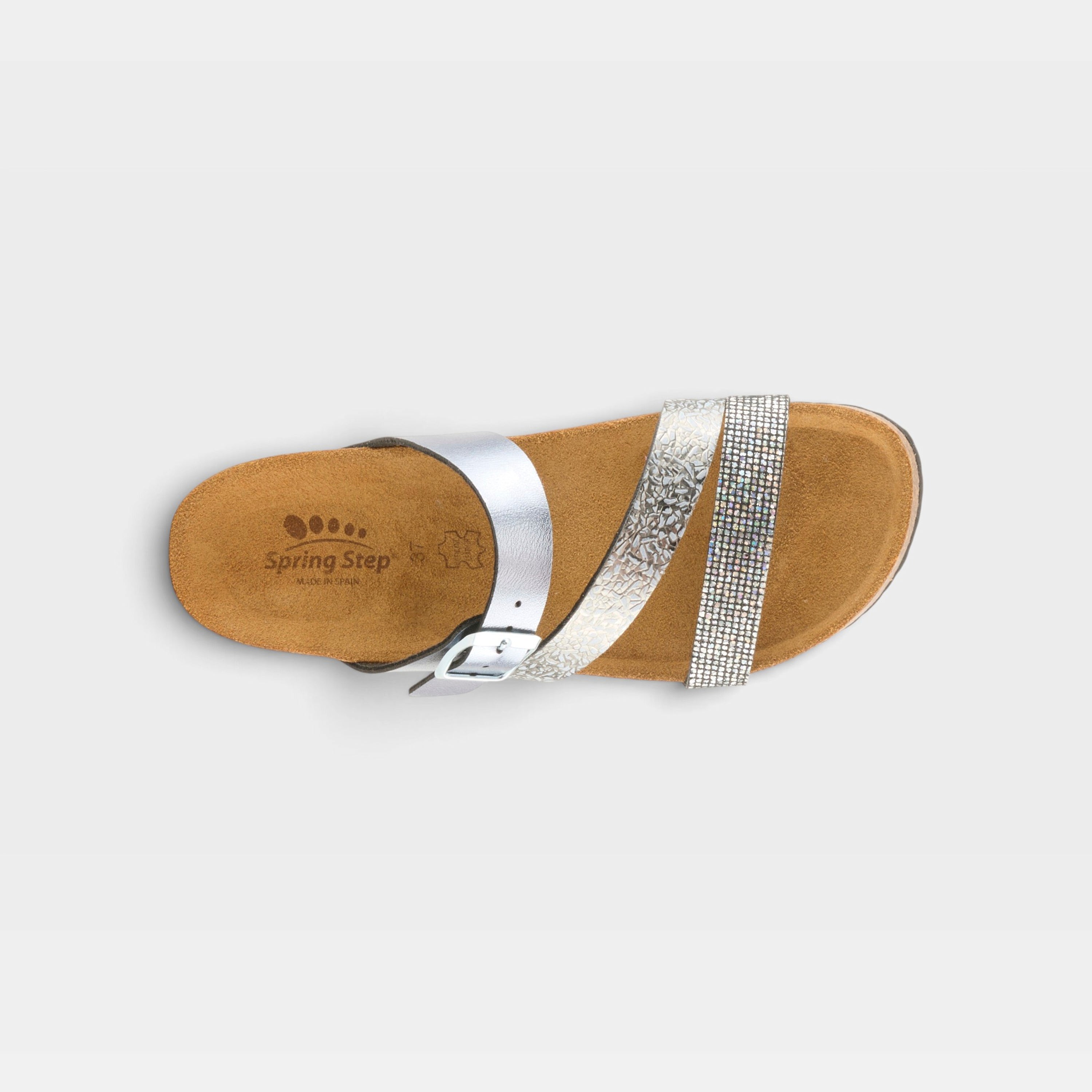 Spring Step Arenall Pewter Multi Sandal