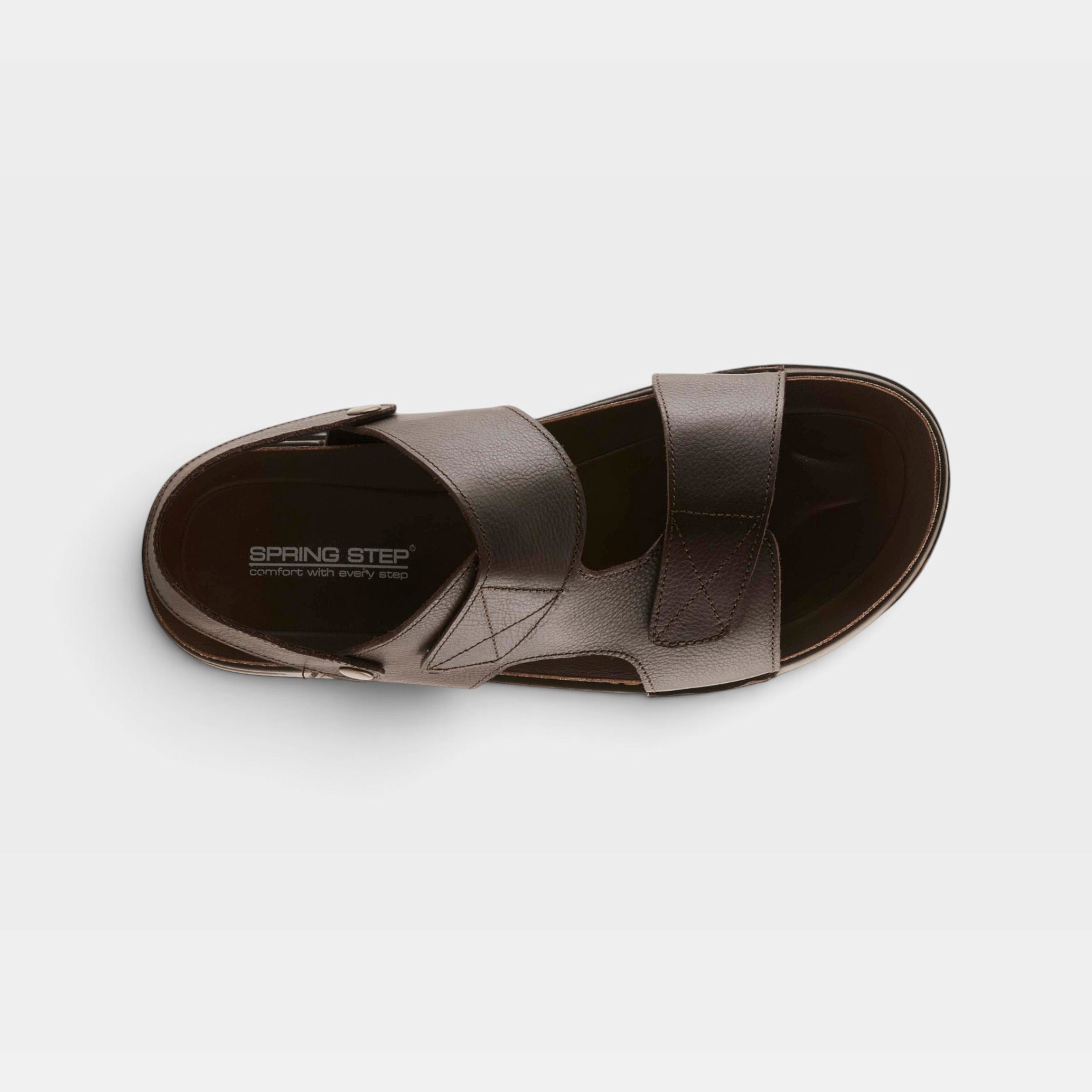 Spring Step Men Ariton Brown Shoe