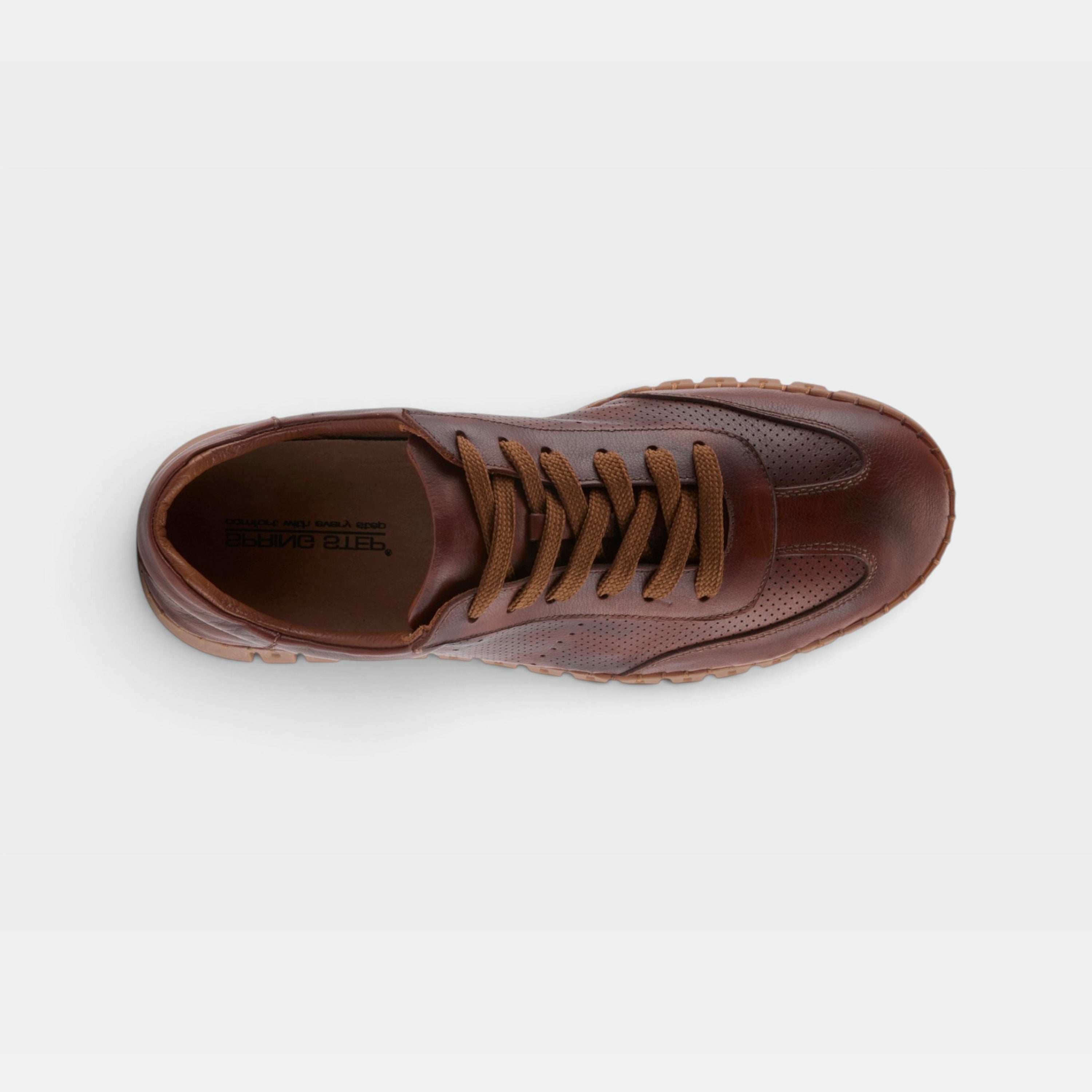 Spring Step Men Armado Cognac Sneaker