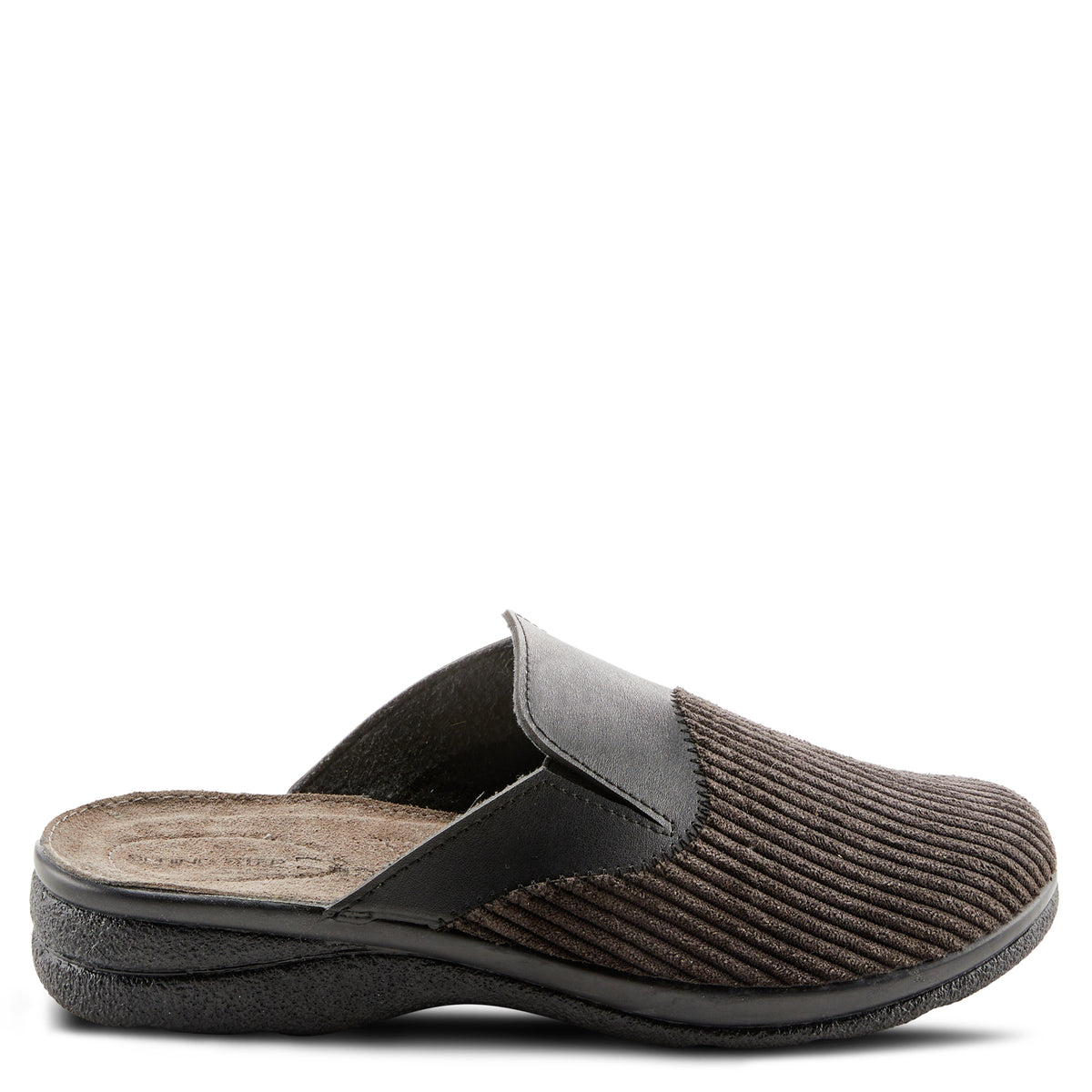 Spring Step SPRING STEP MEN ARNIE SLIPPER shoe in black with comfortable everyday design