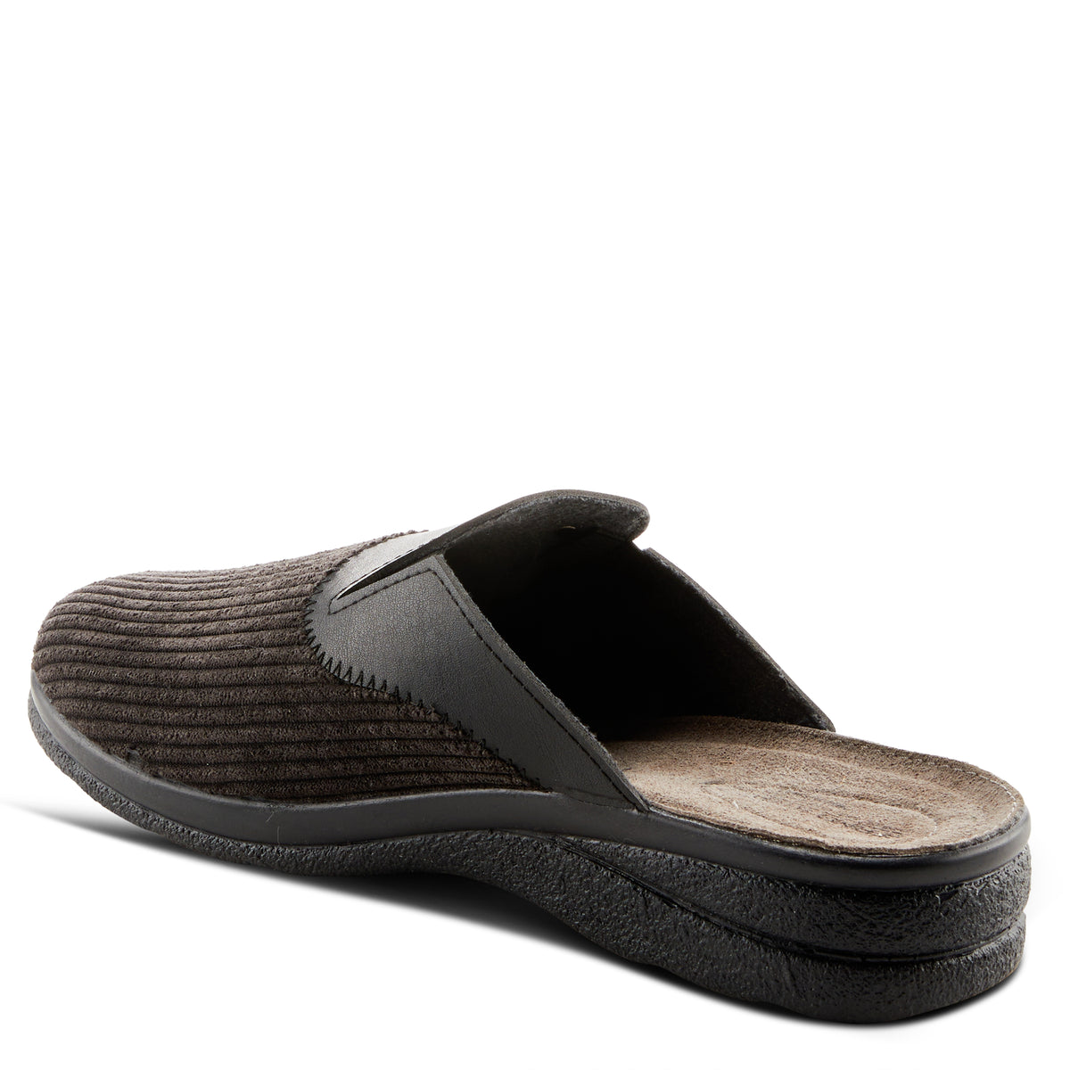 Spring Step SPRING STEP MEN ARNIE SLIPPER shoe in black with comfortable everyday design