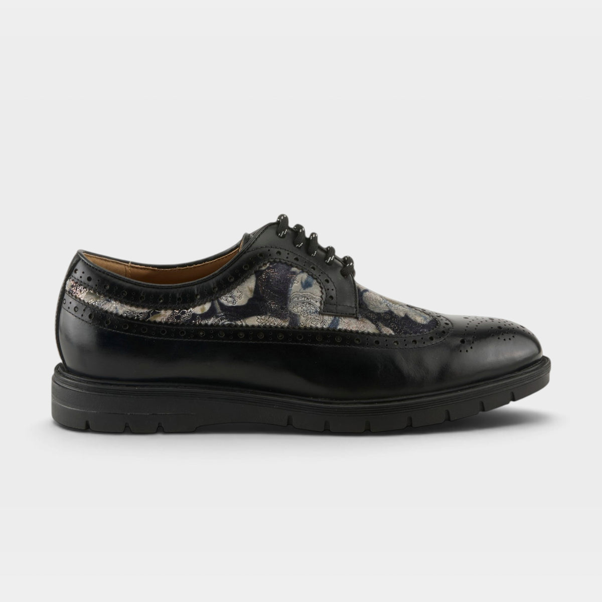 L'Artiste Men Asher Black Multi Shoe