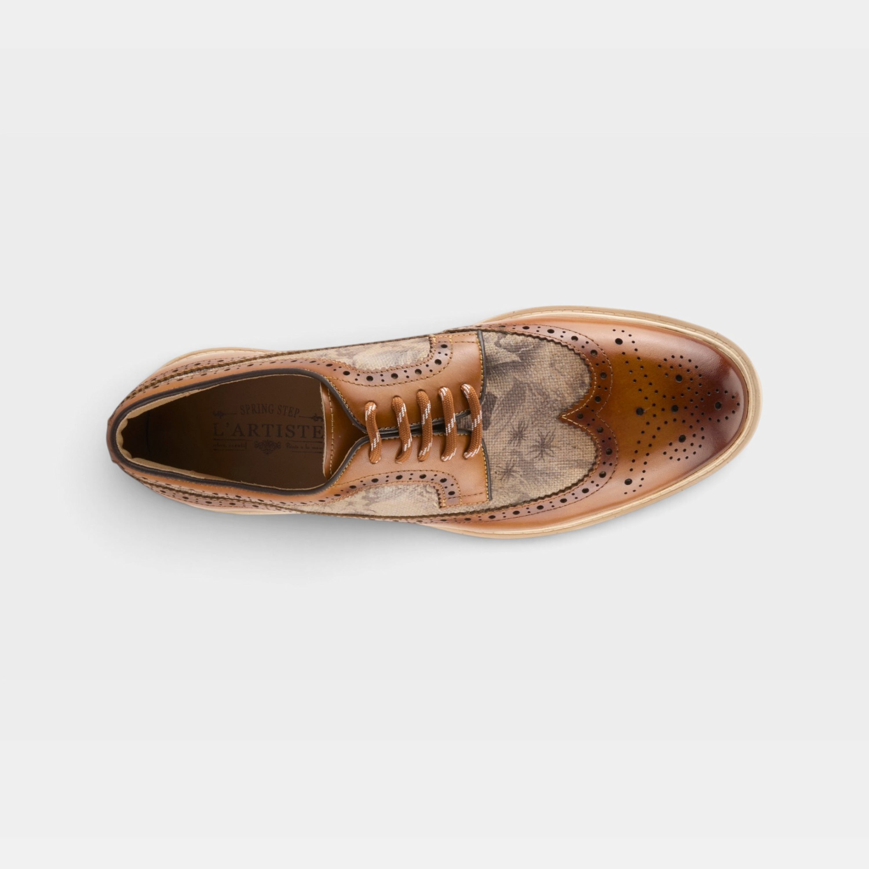 L'Artiste Men Asher Camel Multi Shoe