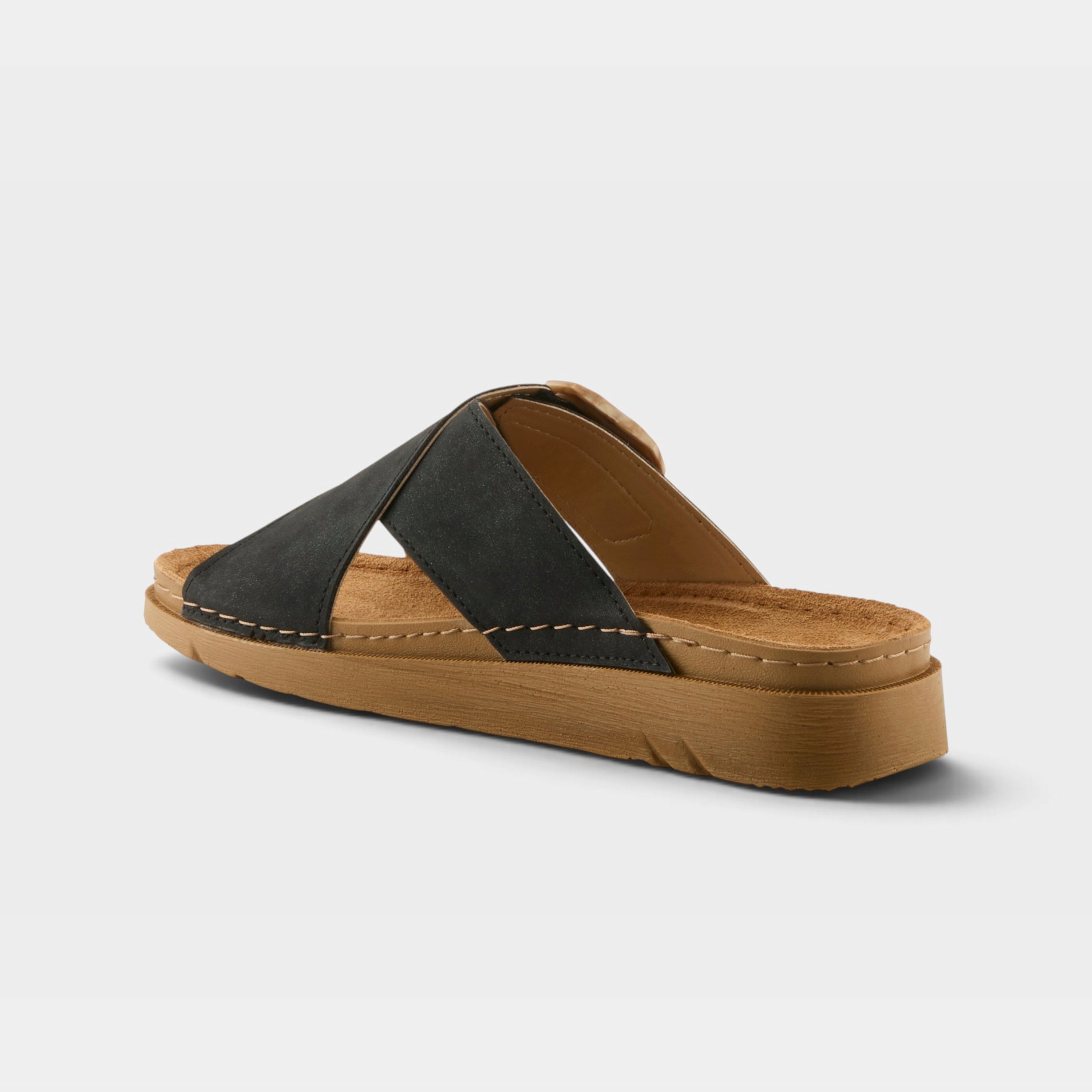 Flexus Aspa Black Sandal