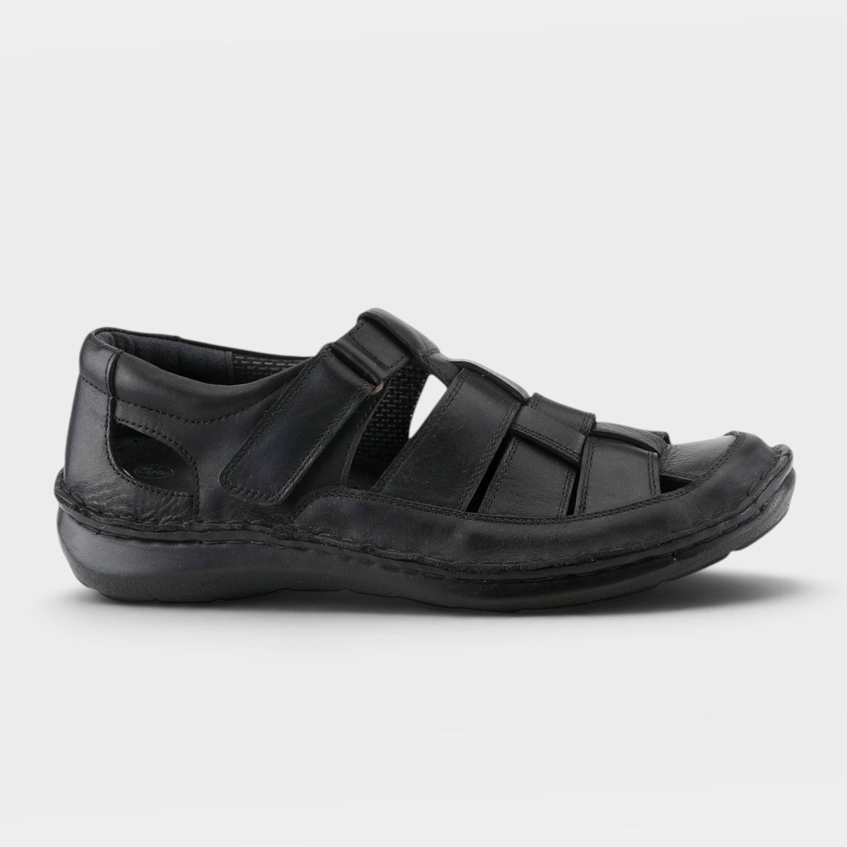 Spring Step Men Aspeno Black Sandal