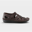 Spring Step Men Aspeno Dark Brown Sandal