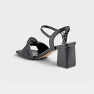 Azura Assisi Black Sandal