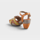 L'Artiste Astarr sandals in Camel Multi, alternate angle view