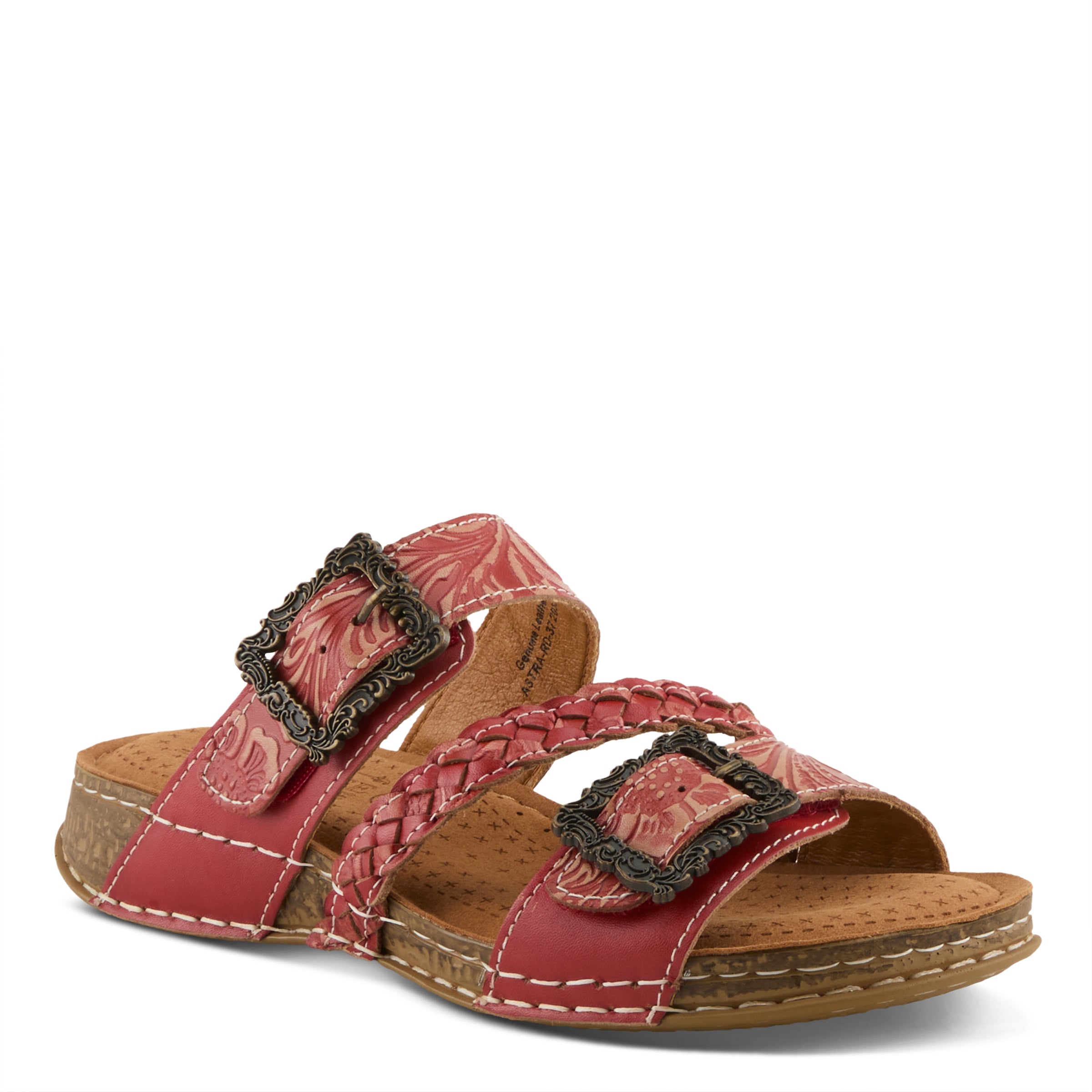 (取寄) ラルティストバイスプリングステップ レディース アストラ L'Artiste by Spring Step women Astra Pink Multi L'artiste Astra Slide Sandal: Comfort Sandals – Spring Step Shoes