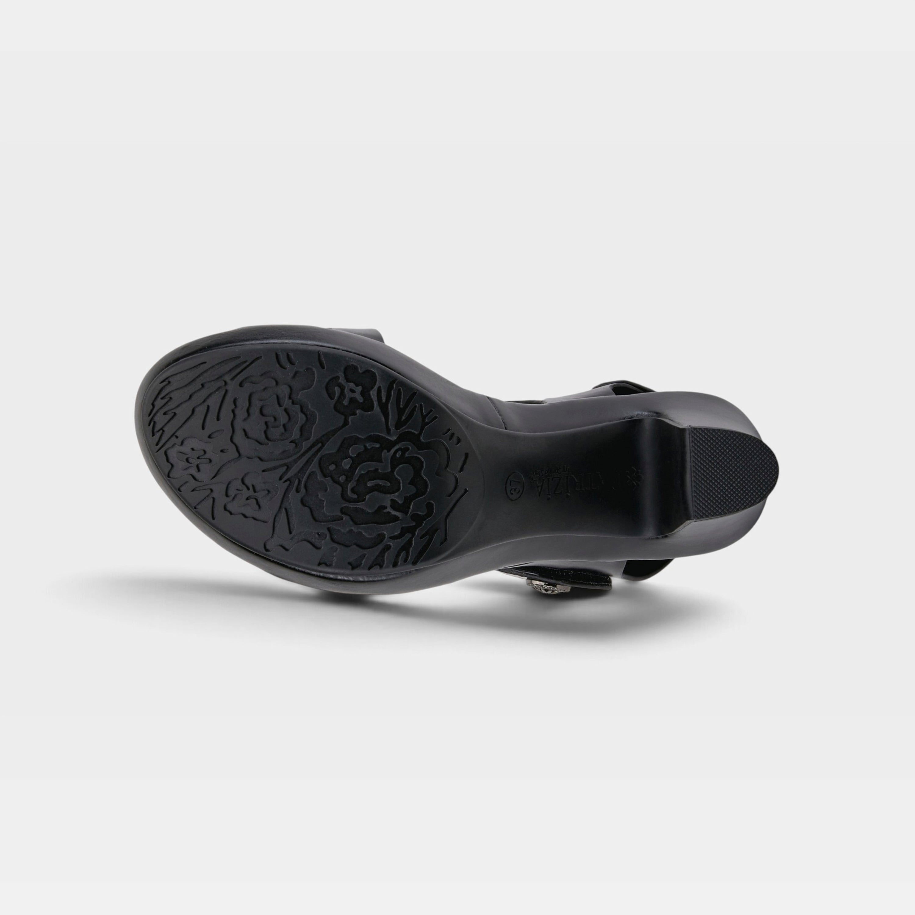Patrizia Asymadade Black Sandal