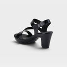 Patrizia Asymadade Black Sandal