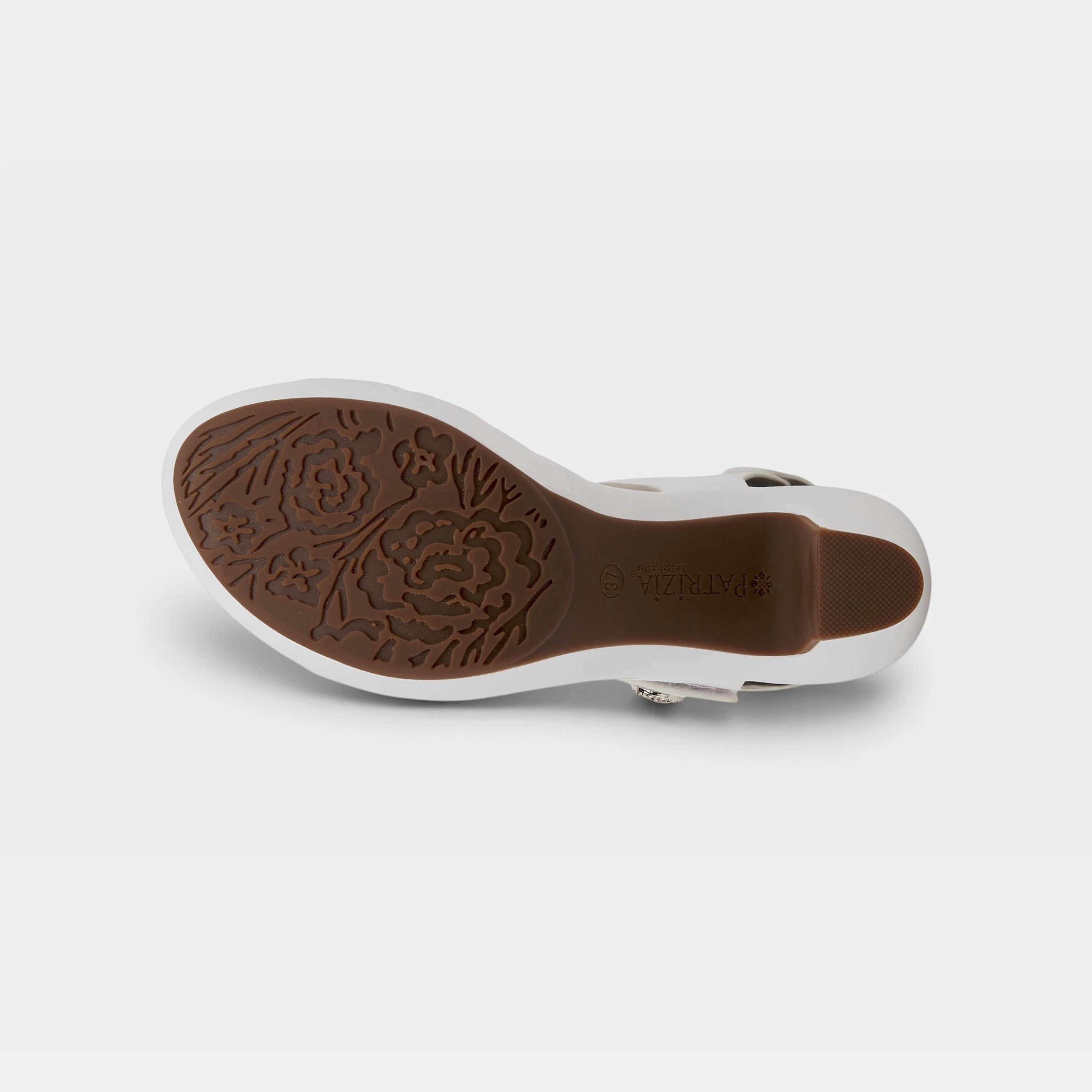 Patrizia Asymadade White Sandal