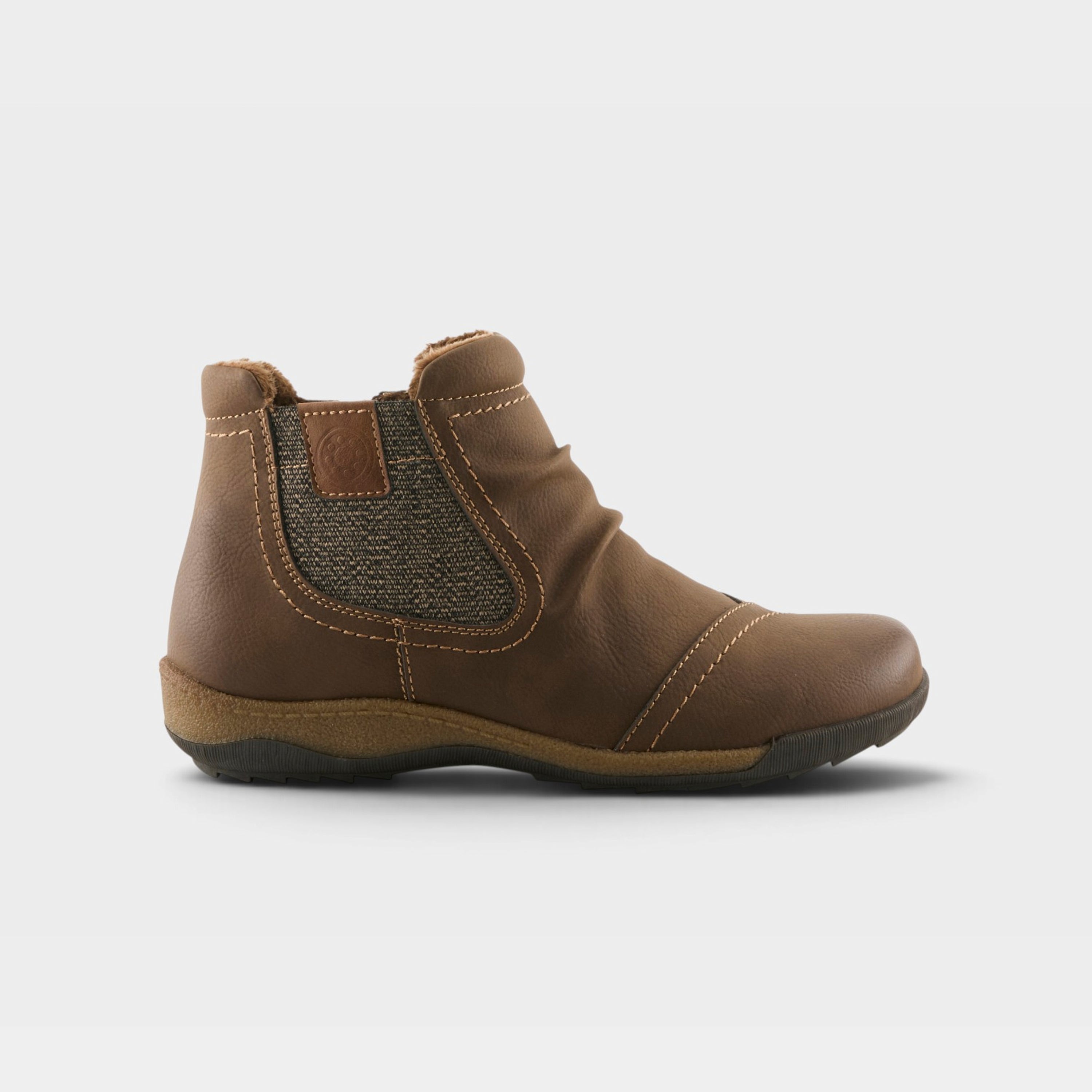 Spring Step Relife Atella Dark Brown Bootie