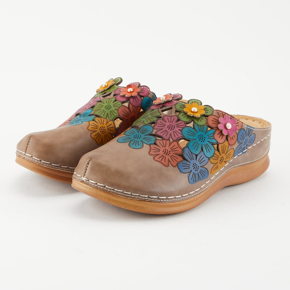 L'artiste Augi Clogs: Best Hand Painted Clogs – Spring Step Shoes
