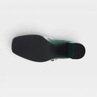 Azura Auraquartz Green Multi Patent Shoe