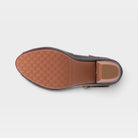 L'Artiste Avnia ankle strap shoes in Black Multi, outsole view