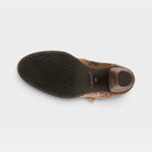 L'Artiste Avyanna boots in Medium Brown Multi, outsole view
