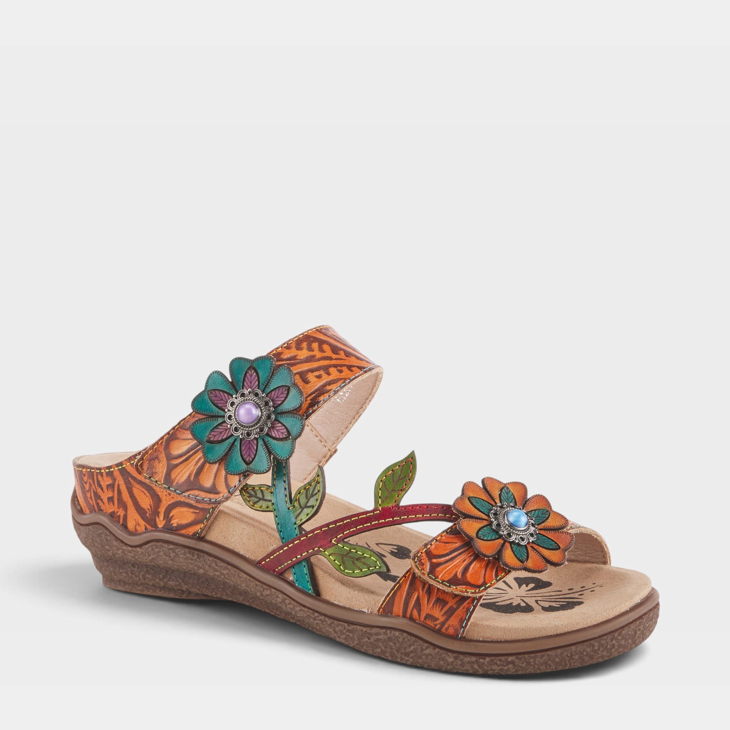 L'artiste Aymee Slide Sandals: Summer Slides – Spring Step Shoes