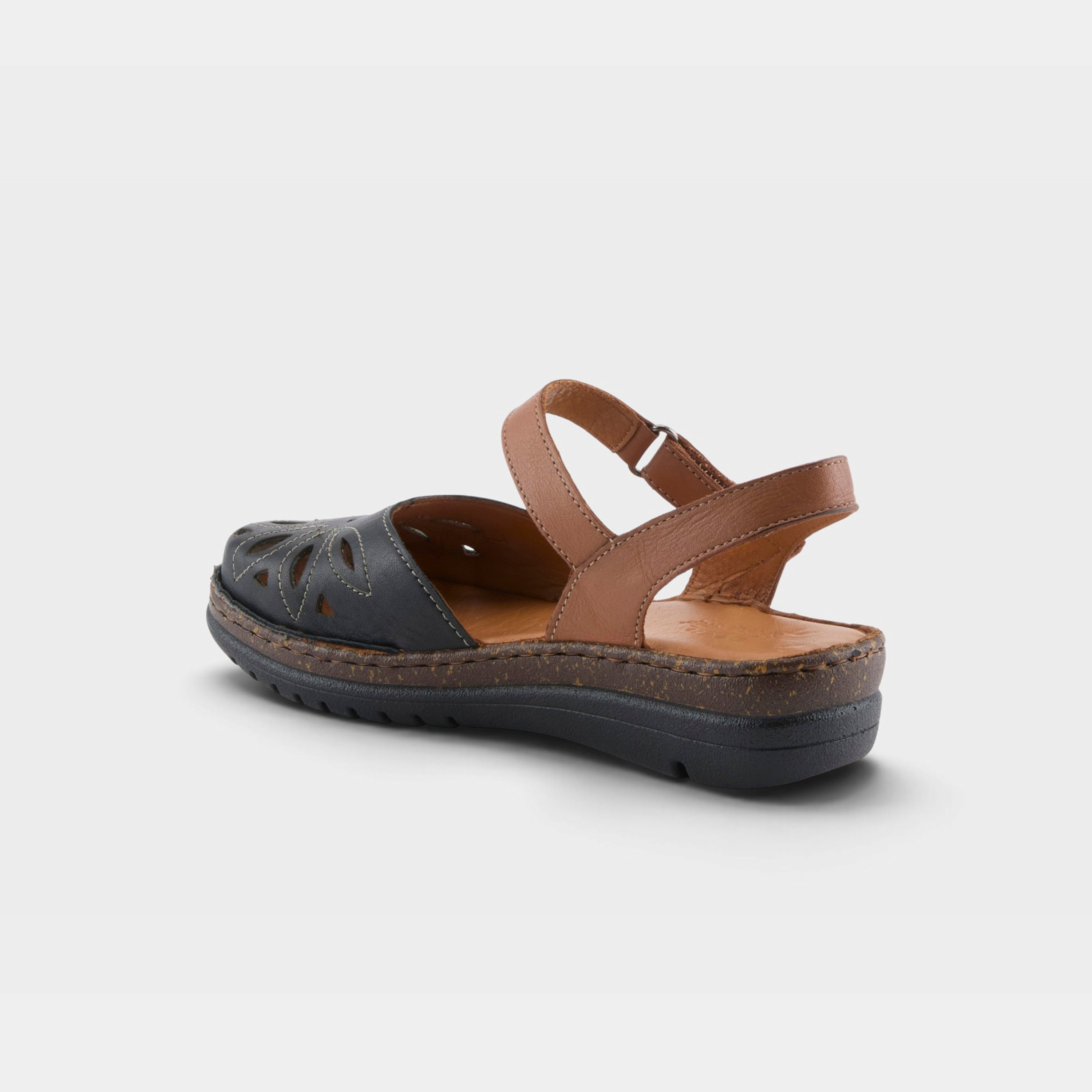 Spring Step Azmira Black Multi Shoe