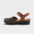 Spring Step Azmira Olive Multi Shoe