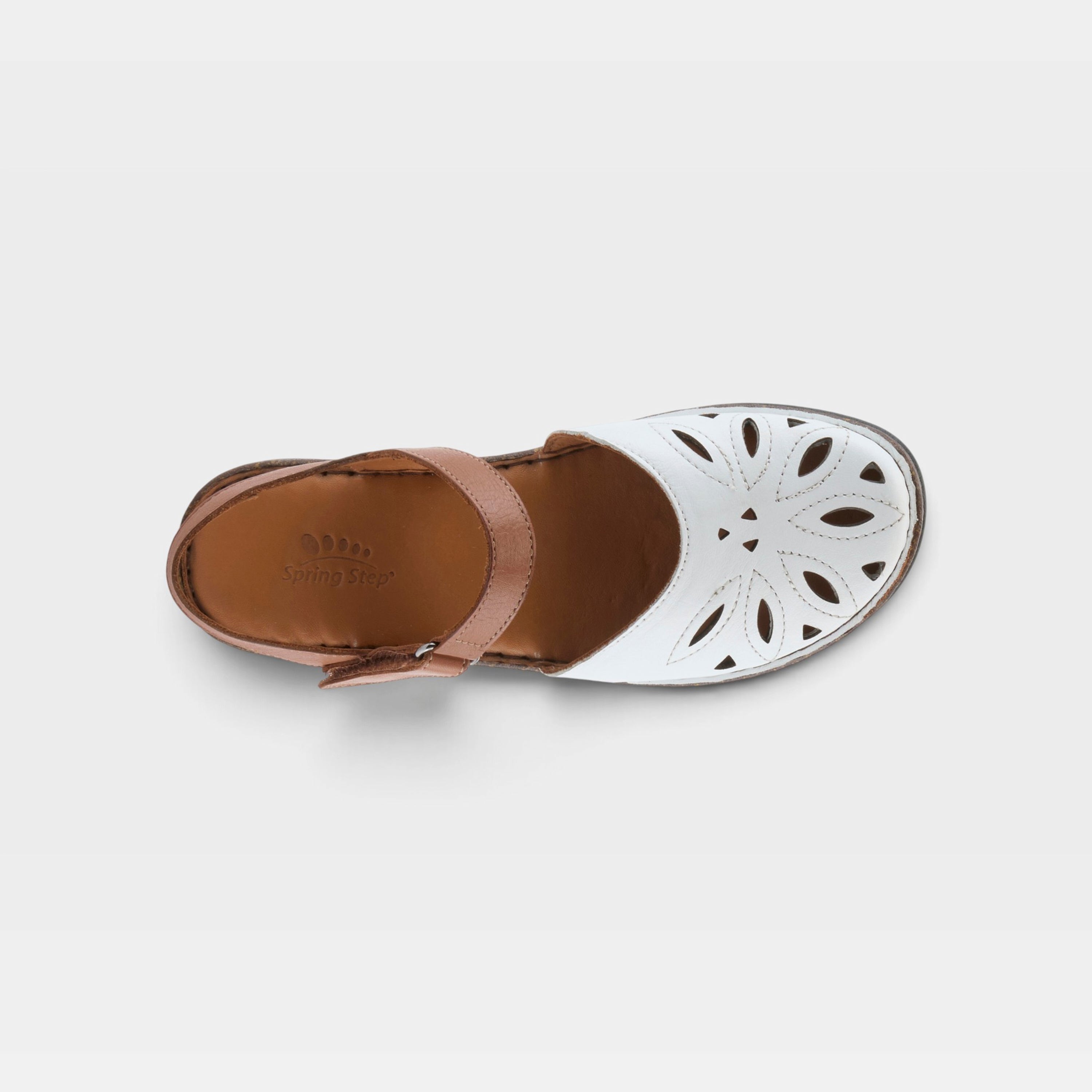 Spring Step Azmira White Multi Shoe