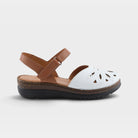 Spring Step Azmira White Multi Shoe