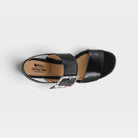 Spring Step Azucar Black Multi Sandal