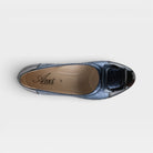 Azura Babysteps Navy Metallic Shoe