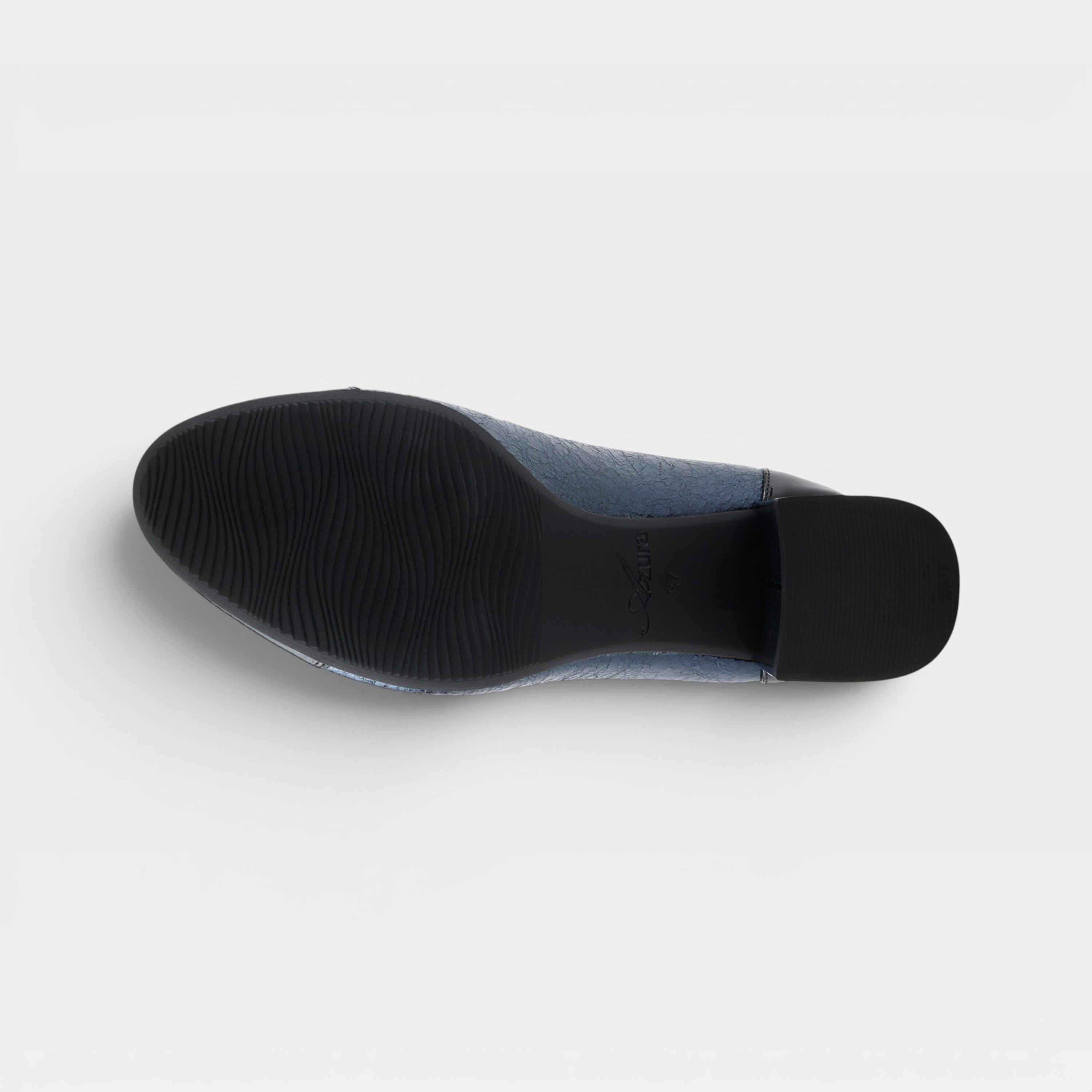 Azura Babysteps Navy Metallic Shoe