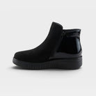 Flexus Baglama Black Faux Suede Boot