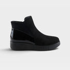 Flexus Baglama Black Faux Suede Boot