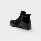 Flexus Baglama Black Faux Suede Boot