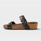 Azura Bahama Black Multi Sandal
