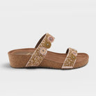 Azura Bahama Gold Multi Sandal