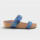 Azura Bahama Navy Multi Sandal