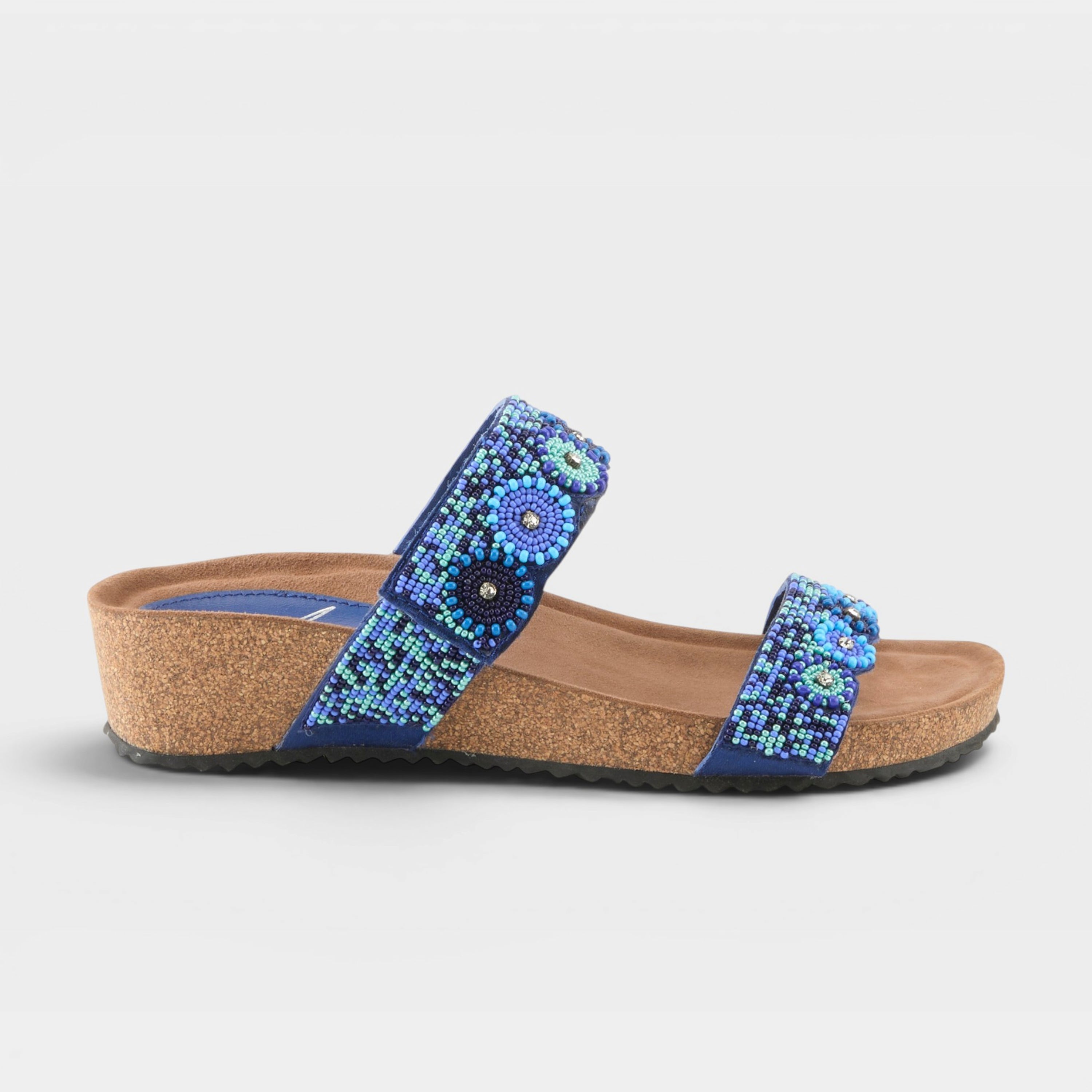 Azura Bahama Navy Multi Sandal