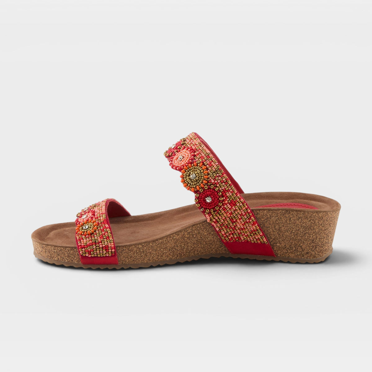 Azura Bahama Red Multi Sandal